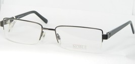 Noble 51207-2 Metallic Gunmetal Grey Eyeglasses Glasses Metal Frame 57-18-135mm - $57.59