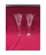 Waterford Prosperity Millennium Crystal Champagne Flutes, Toasting Flute... - $1,693.51 MXN