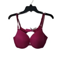 38C Victoria&#39;s Secret Push Up Underwire Bra ~ Deep Mauve ~ Adjustable Straps - £27.06 GBP