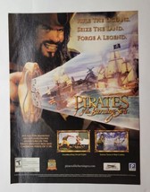 Pirates Of the Burning Sea PC 2009 Magazine Print Ad - £13.24 GBP
