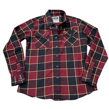 Dixxon Flannel Form and Function Button Down Plaid Shirt Size Medium - $34.65