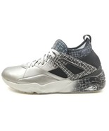 PUMA Blaze Of Glory Sock Silver Black Lifestyle Trinomic Shoes Sneakers ... - £52.18 GBP