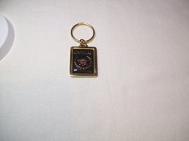 Vtg Golden Gate Cadillac Emblem Car Dealer Keychain - Key Ring Chain San... - $310.96 MXN