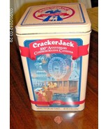CRACKER JACK Metal TIN 100th Anniversary Commemorative Vintage 1993 8x5 ... - $24.09