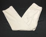 Vintage Tommy Hilfiger Chino Pantaloni Uomo 36x34 Beige Dritto Crest Cotone - $13.99