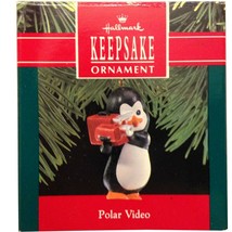 Hallmark Keepsake 1990 Christmas Ornament &quot;Polar Video&quot; NIB - £11.93 GBP