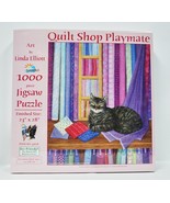Quilt Shop Playmate Jigsaw Puzzle 1000pc - $15.15 CAD
