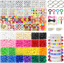 Friendship Bracelet Making Kit, Kandi Pony Beads for Jewelry Making, Hair Beads  - £14.76 GBP