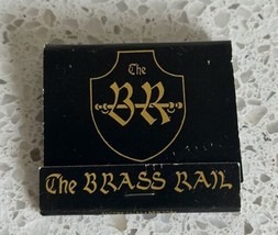 Vintage The Brass Rail Cocktail Lounge New York, NY Matchbook Unstruck - $1.97