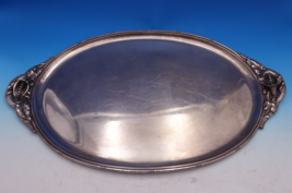 Redlich and Co Sterling Silver Tea Tray #9592 26 1/2&quot; x 16&quot; 107.66 ozt. ... - £3,823.62 GBP