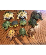 Lot Of 10 Larami Vintage Rubber See Turtles Well Taken Care Of Read - $2,145.11 MXN