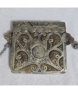 Antique Moroccan Arabic Brass Copper Ornate Quran Prayer Amulet Box Hold... - €141,28 EUR