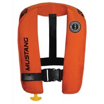 Mustang MIT 100 Inflatable PFD - Orange/Black - Automatic/Manual - £165.65 GBP
