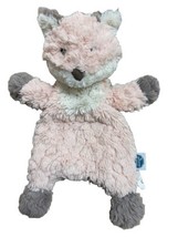 Mary Meyer Pink Fox Bean Bag Lovey Plush Gray Paws Sewn in Nose Baby - £12.43 GBP