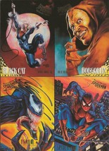 ORIGINAL Vintage 1995 Fleer Ultra Spiderman Uncut Promo Card Sheet Venom - £11.83 GBP