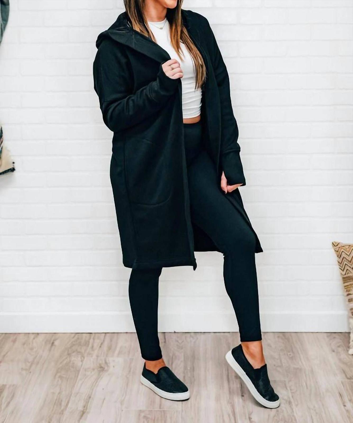 Mono B Comfy Hoodie Cardigan Size M/L - $41.58