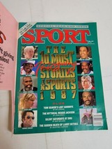 Vintage 1980s Sport Magazine Most Intriguing Sugar Ray Simms Knight Graf... - $9.59