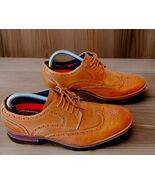 Rockport Mens Brown Leather Cap Toe Oxford  Shoes 10.5 - $24.74