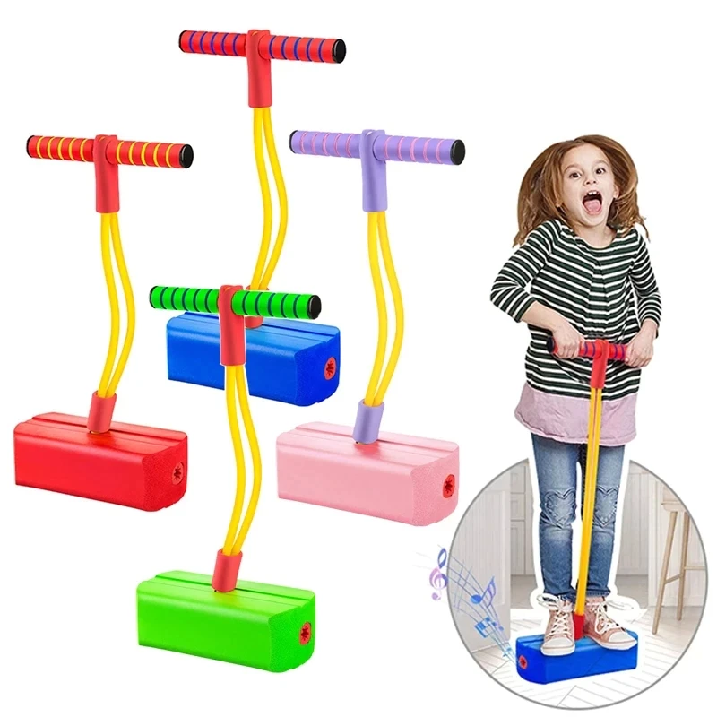 New Children&#39;s Grow Taller Balance Toy Frog Jumping Outdoor Exercise Equ... - $31.13+