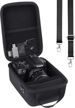 Replacement Hard Travel Case For Canon Eos Rebel T7 T8I, 55Mm Lens: Co2C... - $53.30