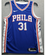 NBA Philadelphia 76ers Nike Jersey Basketball Men Large Multi Dri Fit Cu... - $39.51