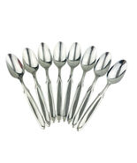 8 x Oneida Berkshire Soup Spoons Oval Place Stainless 18/10 Glossy 8” Fl... - $542.98 MXN