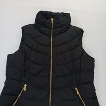 Calvin Klein M7XT7444 Women's Black Full Zip Pockets Puffer Vest Size XL image 13