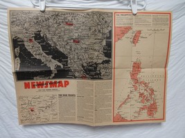 WW2 era NEWSMAP Overseas Edition for Armed Forces October 30, 44 United ... - £3.85 GBP