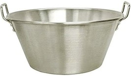 Cazo Grande Para Carnitas Large 17&quot;x11&quot; inch Stainless Steel Heavy Duty Acero... - £94.42 GBP