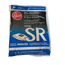 Hoover 401010SR Allergen Filtration Vacuum Cleaner Bag 3PK NEW - £6.41 GBP