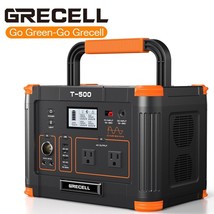 500W (Peak 1000W) 519Wh Portable Power Station for RV/Van Camping Emerge... - $476.99