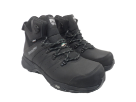 Timberland PRO Men&#39;s A2CB8 Switchback Waterproof Composite Toe Boot Black 9.5W - £128.78 GBP