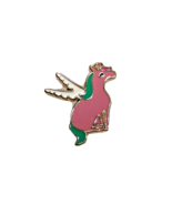 Unicorn Winged Horse Metal Pink Enamel Lapel Pin - €6,88 EUR