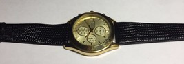 1990&#39;s Citizen Chronograph Quartz Leather Strap Watch - $163.63