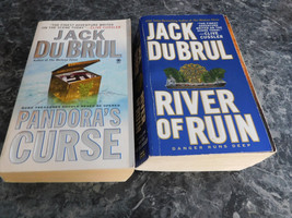 Jack DuBrul lot of 2 Suspense Paperbacks - £3.18 GBP