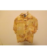Ocean Pacific Sunwear Vintage Mediano Polo Marrón Manga Corta Hombre Camisa - €51,52 EUR