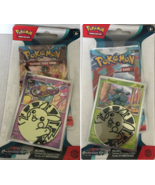 New Pokemon Holo Sinistea &amp; Pineco Scarlet &amp; Violet Paradox Rift Blister... - €23,41 EUR