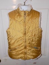 The Children&#39;s PLACE Gold Reversible Vest Size S (5/6) Girl&#39;s EUC - £13.77 GBP