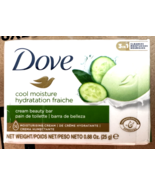 (LOT OF 18) Dove Cream Beauty Bar Cucumber &amp; Green Tea 0.88oz Hotel Trav... - £19.54 GBP