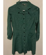 1960s 1970s VTG Green Button Front Girl Scouts Dress Uniform Patch Pocke... - $88.11