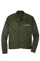 Green Quilted Full-Zip Jacket - £89.64 GBP+