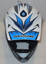 Sixsixone 661 by List Motorcycle Helmet Blue Sz L (59-60cm) Snell DOT Approved  - £114.43 GBP