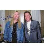 STEVIE RAY VAUGHN &amp; GREGG ALLMAN Signed Photo X2 - Double Trouble - Allm... - £1,678.64 GBP