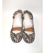 NWB &quot;Emmie&quot; Floral Tapestry Ballet Flat Lucky Brand Shoes - £20.62 GBP