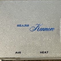 Vintage Retro Sears Kenmore Clothes Dryer Control Console Panel N1 #3401... - $64.00