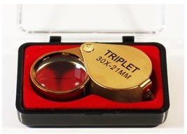 PuriTest 30x Magnifier Eye Loupe Lens for Testing Gold, Silver &amp; Platinu... - £11.68 GBP