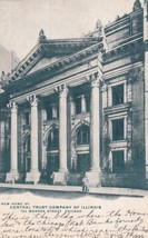 New Home of Central Trust Company of Illinois Chicago IL UDB Postcard D53 - $6.99