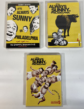 4 Seasons Its Always Sunny in Philadelphia Seasons 1, 2, 4, &amp; 5 (DVD 2005) - £3.91 GBP