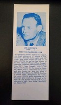 1968-74 Basketball Hall of Fame Bookmarks Joe Lapchick HOF - £3.11 GBP