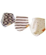Carlyle 3 pack Dimore Baby Bandana Drool Bibs with Snaps Sheep Bib Stars... - $242.14 MXN
